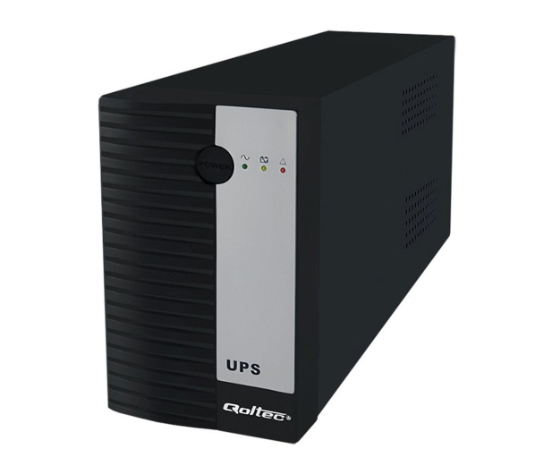 Qoltec UPS (1200VA/720W, IEC, 3x Schuko) - 337976 - zdjęcie