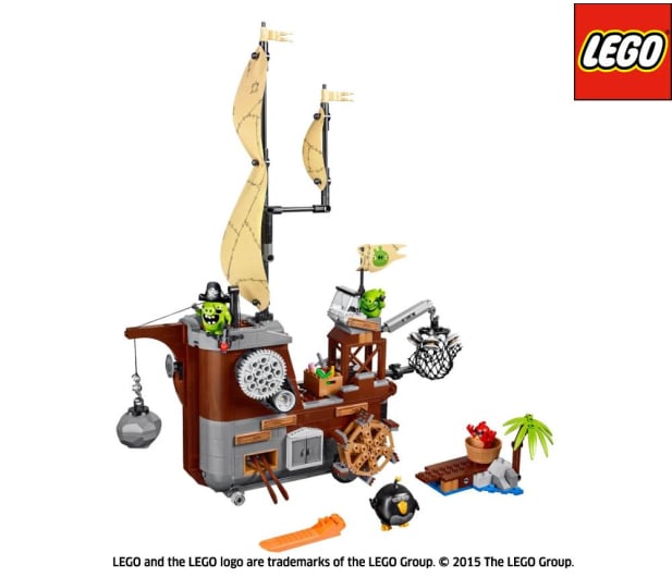 LEGO Angry Birds Statek piracki świnek - 304389 - zdjęcie 3