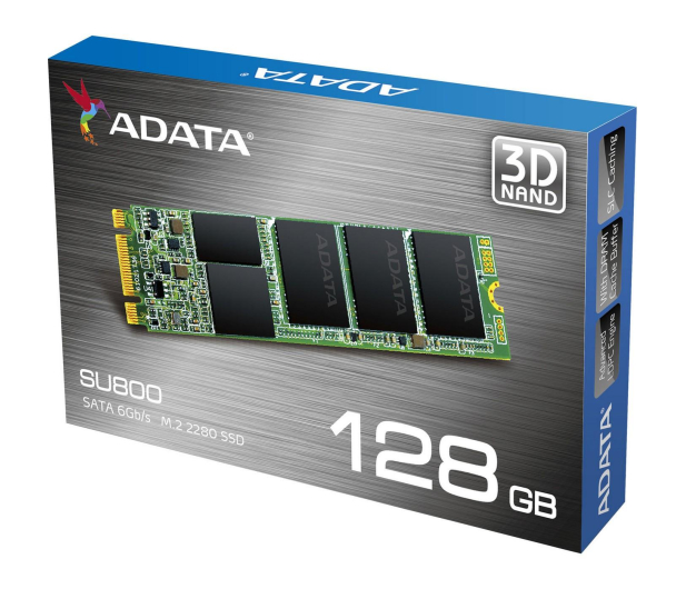 ADATA 128GB M.2 SATA SSD Ultimate SU800 - 340494 - zdjęcie 4