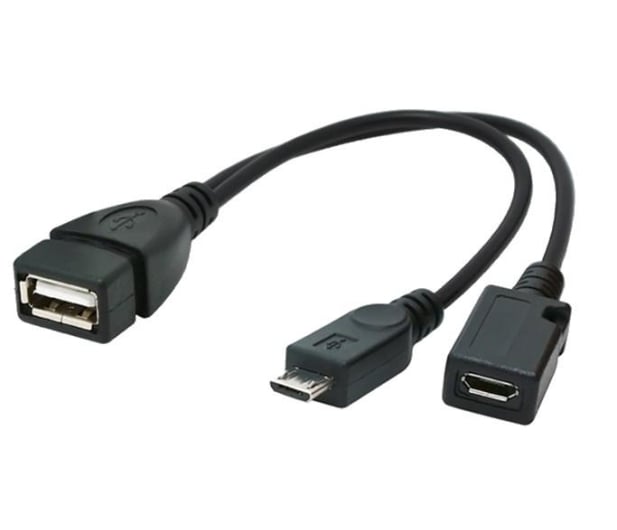 Gembird Kabel USB 2.0 - micro USB 15cm OTG - 339019 - zdjęcie