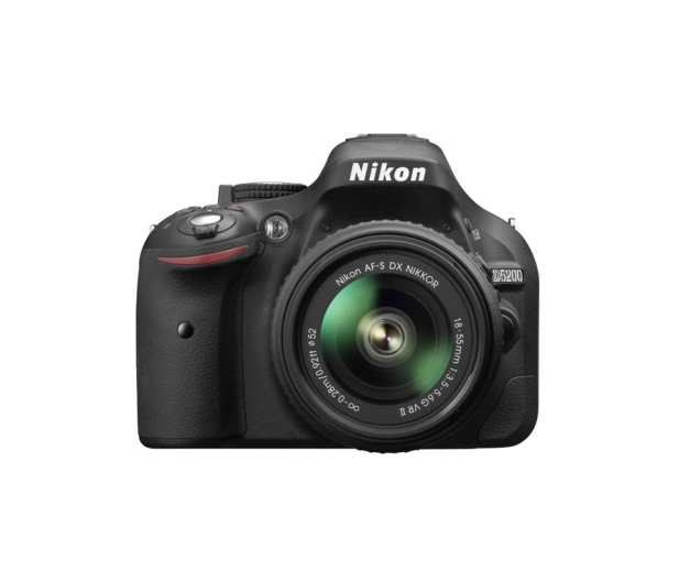 Nikon D5200 czarny +AF-S 18-55 VR II - 121415 - zdjęcie 2