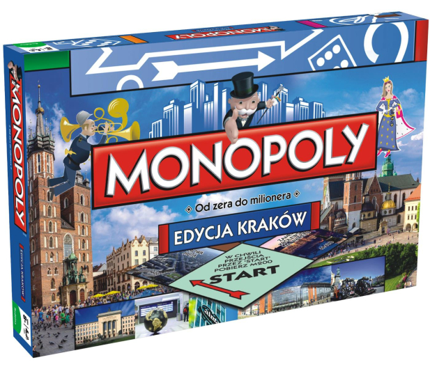 Winning Moves Monopoly Kraków - 271649 - zdjęcie 2