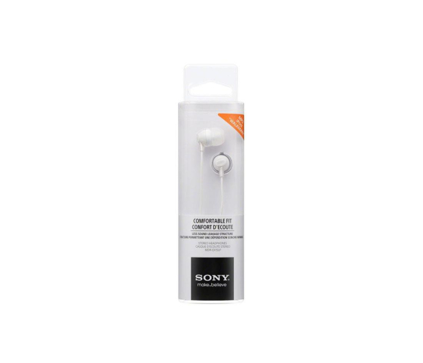Sony MDR-EX15LP Białe - 258280 - zdjęcie 2