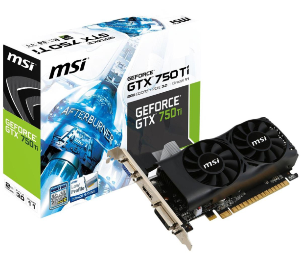 MSI GeForce GTX750Ti 2048MB 128bit Low Profile - 273995 - zdjęcie