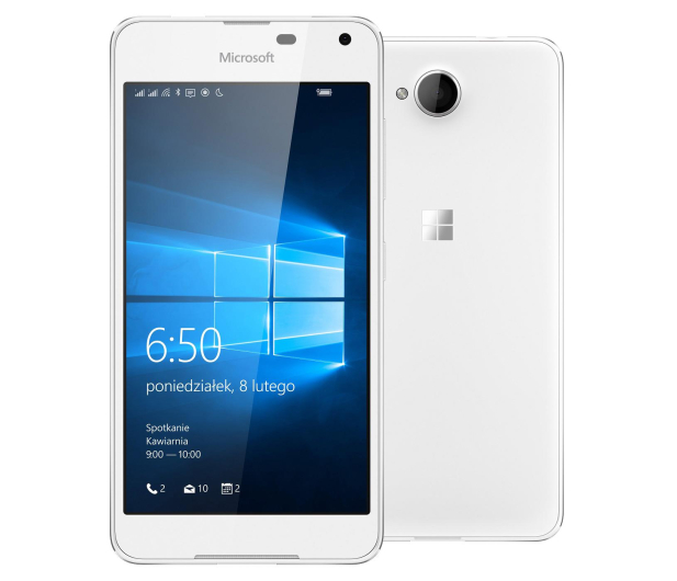 Microsoft Lumia 650 Dual SIM LTE 16 GB biały - 290729 - zdjęcie