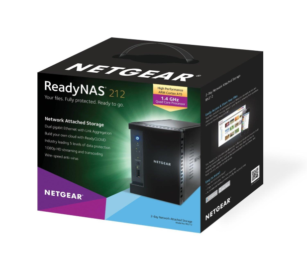 Netgear ReadyNAS 212 (2xHDD, 4x1.4GHz, 2GB, 3xUSB, 2xLAN) - 273249 - zdjęcie 5
