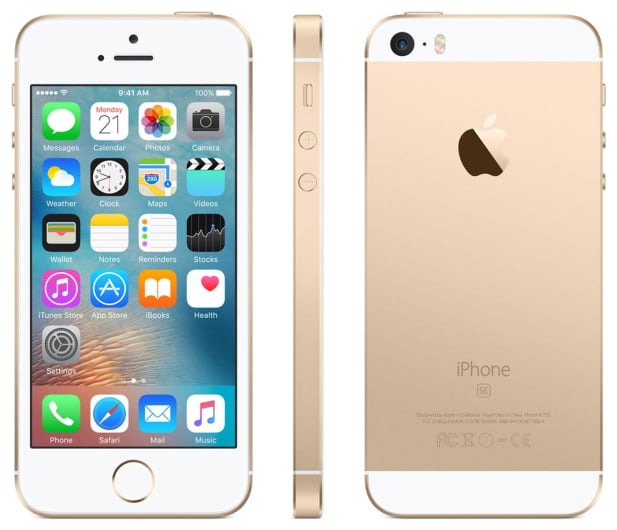 Apple iPhone SE 16GB Gold - 297192 - zdjęcie 2