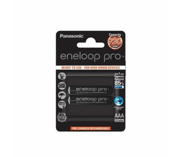 Panasonic Eneloop Pro R03/AAA 930mAh (2 szt.) Blister - 293346 - zdjęcie