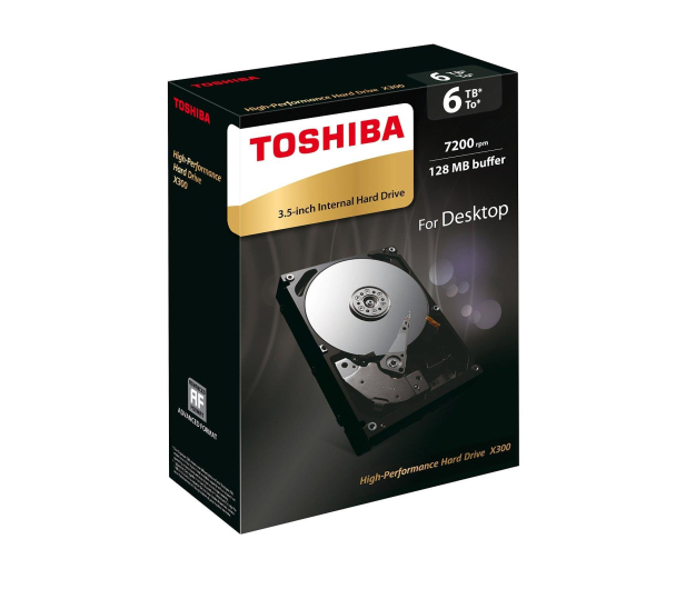 Toshiba 6TB 7200obr. 128MB X300 - 294056 - zdjęcie 2