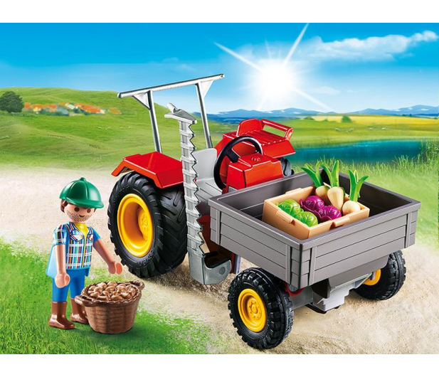 PLAYMOBIL Traktor ogrodniczy - 301200 - zdjęcie 3