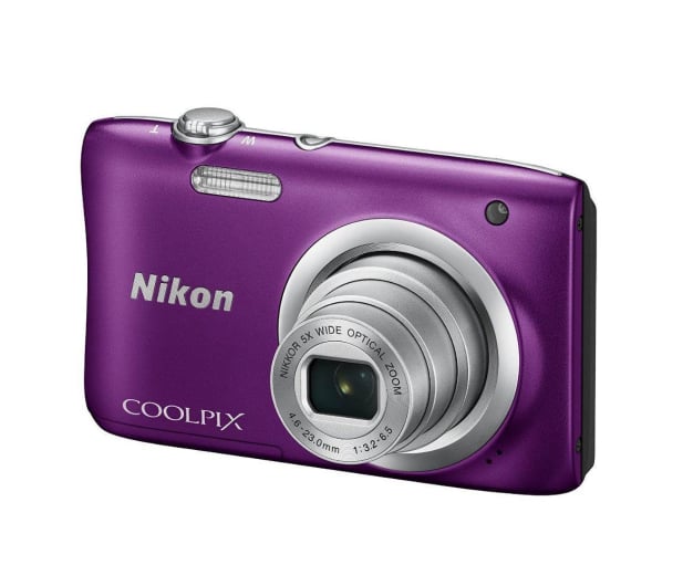 Nikon Coolpix A100 fioletowy - 302519 - zdjęcie 2