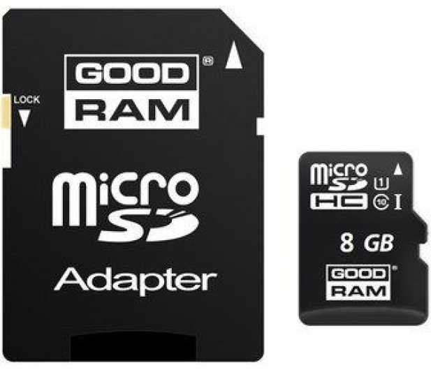 GOODRAM 8GB microSDHC zapis 10MB/s odczyt 60MB/s - 303100 - zdjęcie 2