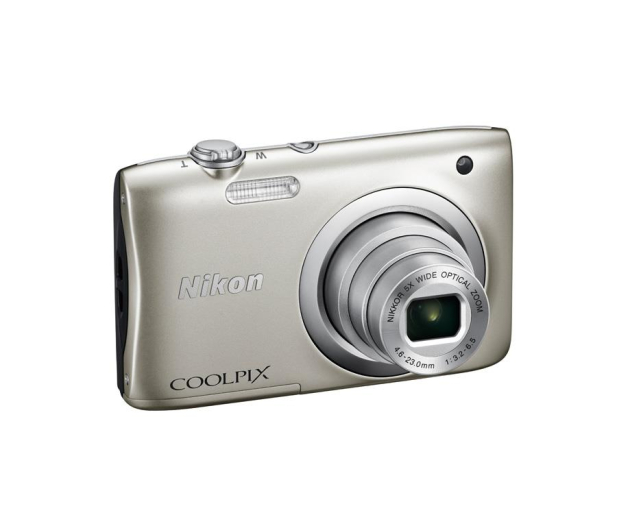 Nikon Coolpix A100 srebrny - 302523 - zdjęcie 4