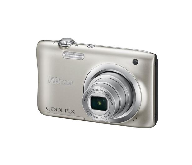 Nikon Coolpix A100 srebrny - 302523 - zdjęcie 2