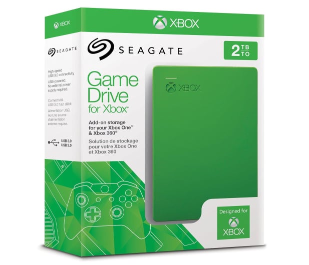 Seagate 2TB Game Drive HDD for XBOX USB 3.2 Gen. 1 Zielony - 299375 - zdjęcie 5