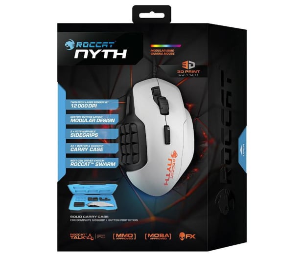 Roccat Nyth Modular MMO Gaming Mouse (biała) - 298466 - zdjęcie 10