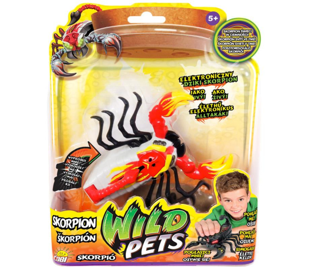 Cobi Wild Pets Skorpion Interaktywny Firestruck - 299687 - zdjęcie 2