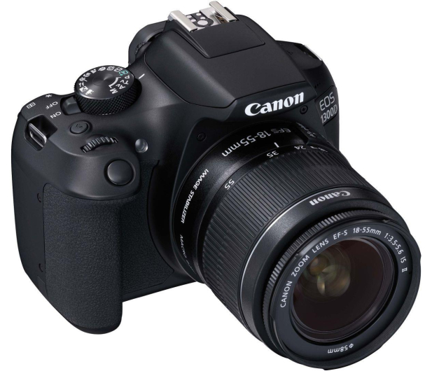 Canon EOS 1300D czarny + 18-55 IS II - 367657 - zdjęcie