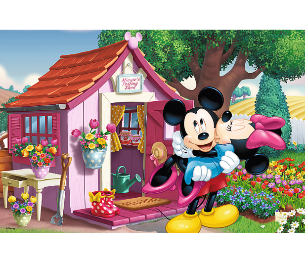 Trefl Miki i Minnie w ogrodzie - 307673 - zdjęcie 2