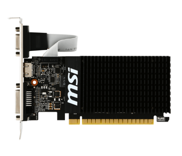 MSI GeForce GT 710 Low Profile 1GB DDR3 - 285437 - zdjęcie 3
