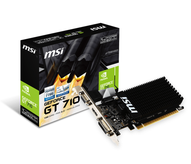 MSI GeForce GT 710 Low Profile 2GB DDR3 - 285436 - zdjęcie 5