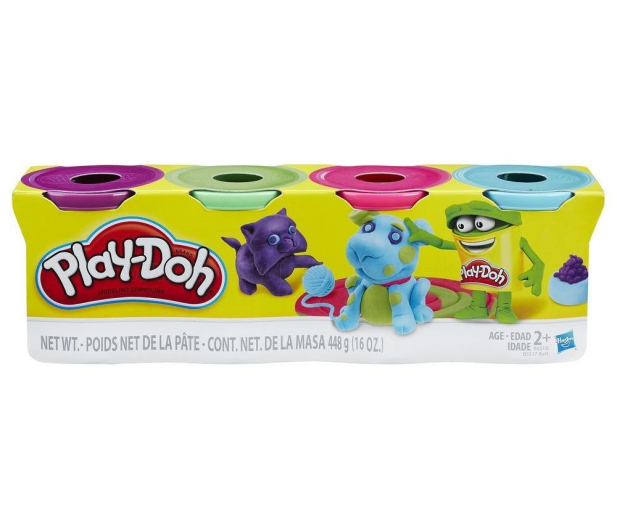 Play-Doh Tuba 4pak Bright - 311880 - zdjęcie