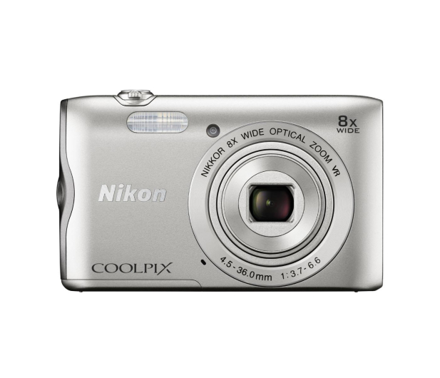 Nikon Coolpix A300 srebrny - 314051 - zdjęcie