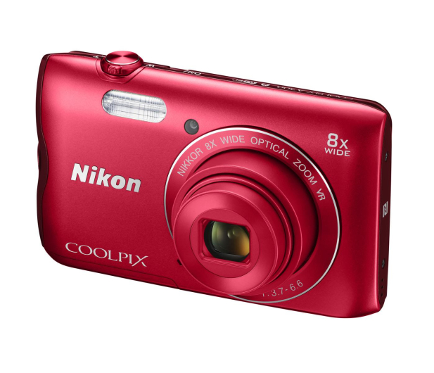 Nikon Coolpix A300 czerwony - 314042 - zdjęcie 5