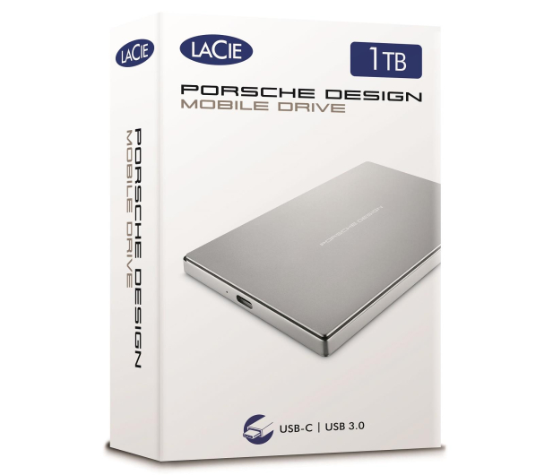 LaCie Porsche Design Mobile Drive 1TB USB-C (USB 3.1) - 314129 - zdjęcie 4
