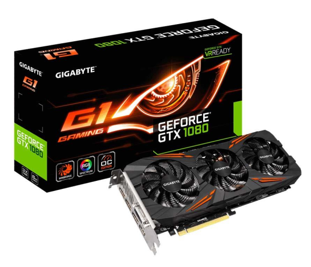Gigabyte GeForce GTX 1080 G1 Gaming 8GB GDDR5X - 309885 - zdjęcie