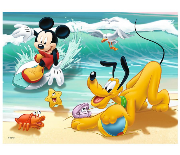 Trefl Miki i Pluto na plaży - 307607 - zdjęcie 2