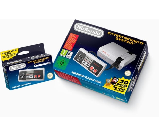 Nintendo NINTENDO CLASSIC MINI: NES + 30 GIER - 316834 - zdjęcie 4