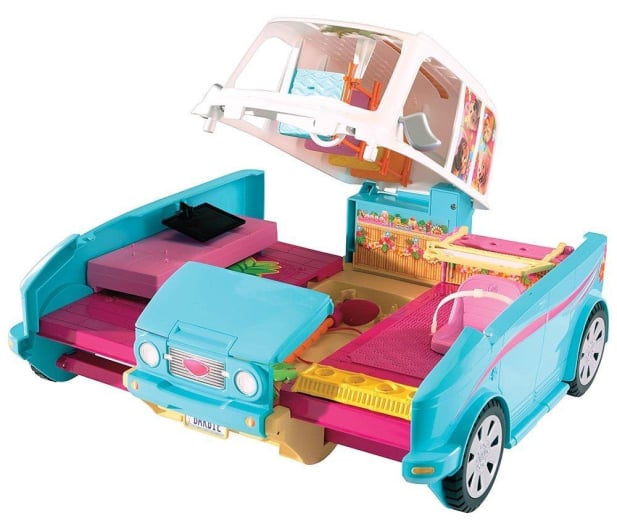 Barbie Kamper Wakacyjny pojazd piesków - 316602 - zdjęcie 3