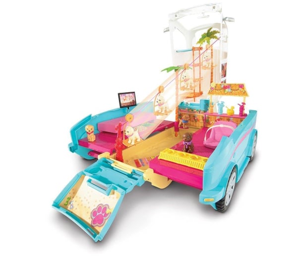 Barbie Kamper Wakacyjny pojazd piesków - 316602 - zdjęcie 4