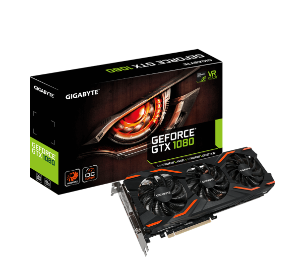 Gigabyte GeForce GTX 1080 WindForce III OC 8GB GDDR5X - 317373 - zdjęcie
