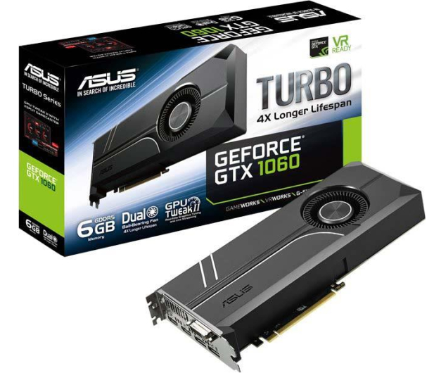 ASUS GeForce GTX 1060 Turbo 6GB GDDR5 - 316844 - zdjęcie