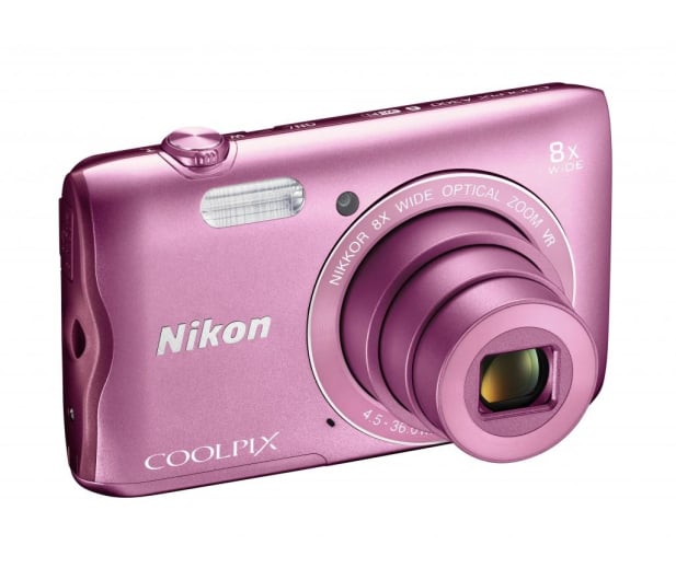 Nikon Coolpix A300 różowy - 317298 - zdjęcie 4