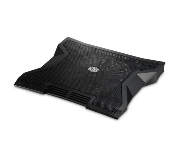 Cooler Master NotePal XL (do 17", aluminium, czarna) - 157752 - zdjęcie