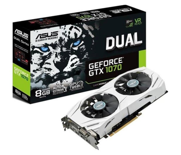 ASUS GeForce GTX 1070 Dual 8GB GDDR5 - 320602 - zdjęcie