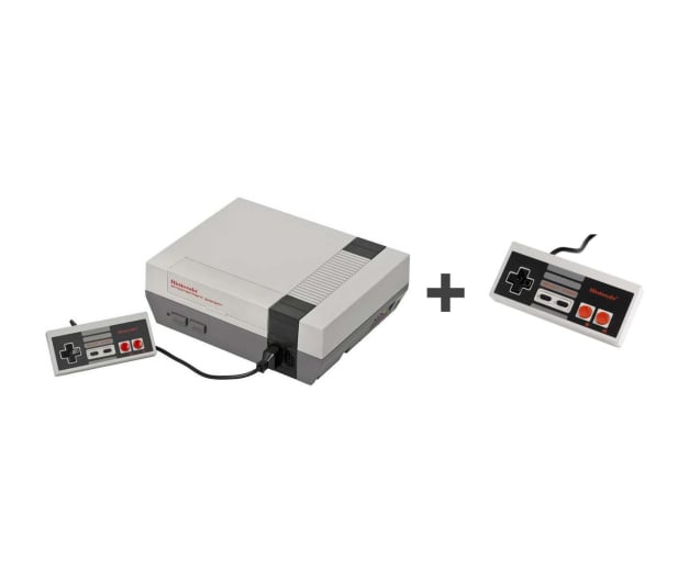 Nintendo NINTENDO CLASSIC MINI: NES + 30 GIER + 2xPad - 320983 - zdjęcie