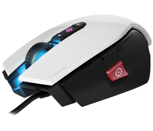 Corsair M65 PRO Optical Gaming Mouse (biała) - 321290 - zdjęcie 3