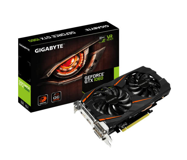Gigabyte GeForce GTX 1060 WindForce II OC 6GB GDDR5 - 320896 - zdjęcie