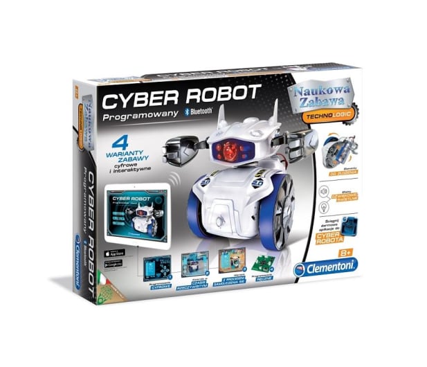Clementoni Cyber Robot interaktywny - 323096 - zdjęcie 3