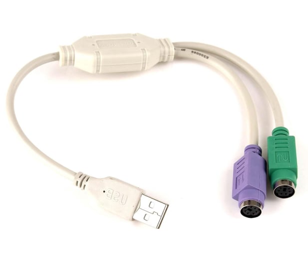 Gembird Adapter USB - PS/2 (klawiatura, mysz) - 171938 - zdjęcie