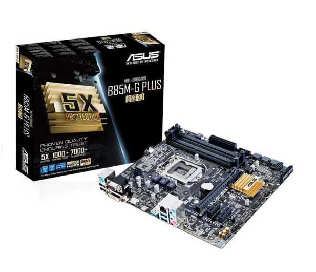 ASUS B85M-G PLUS/USB 3.1 (B85 PCI-E DDR3) - 244142 - zdjęcie