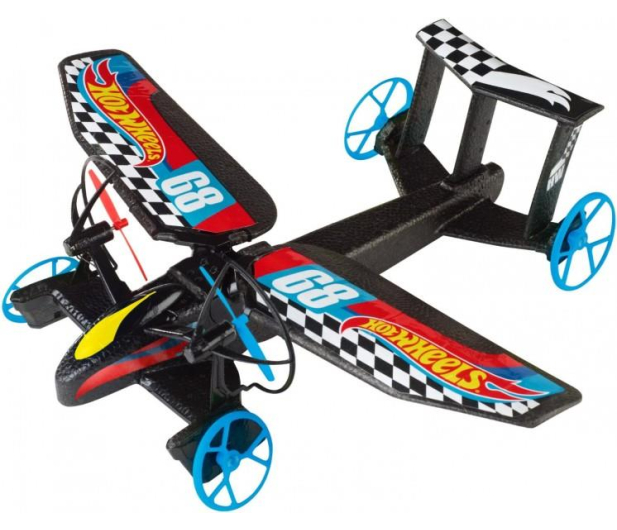 Mattel Hot Wheels Sterowany pojazd latajacy Sky Shock - 325255 - zdjęcie