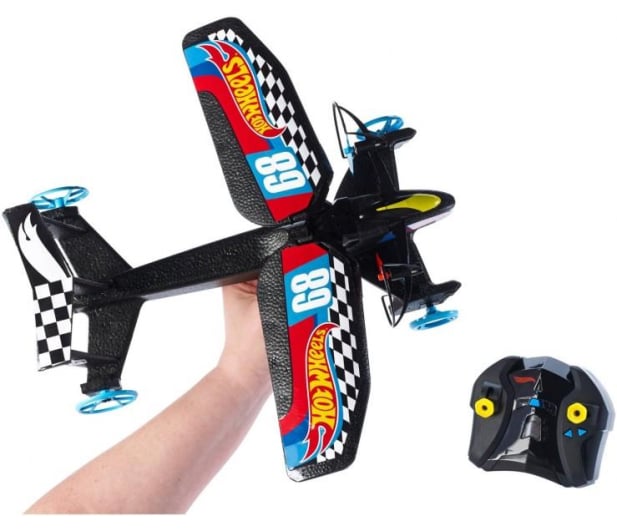 Mattel Hot Wheels Sterowany pojazd latajacy Sky Shock - 325255 - zdjęcie 3