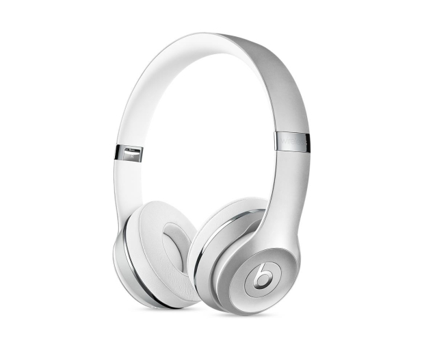 Apple Beats Solo3 Wireless On-Ear srebrne - 325828 - zdjęcie