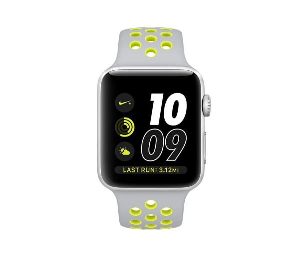 Apple Watch Nike+ 38/Silver Aluminium/Flat Silver/Volt - 326843 - zdjęcie 2