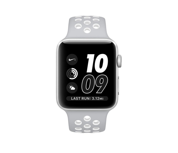 Apple Watch Nike+38/SilverAluminium/FlatSilver/White - 326840 - zdjęcie 2